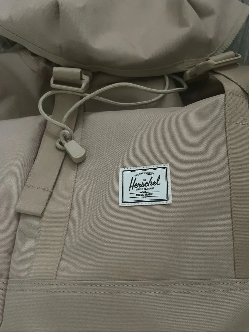 Herschel lona Backpack Light Taupe